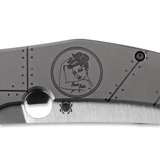 Spyderco SpydieChef CQI fällkniv, bomb babe C211TIPLS4