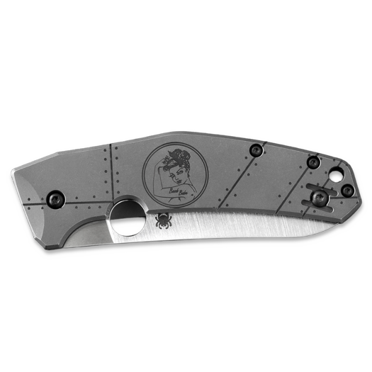 Spyderco SpydieChef CQI 折叠刀, bomb babe C211TIPLS4