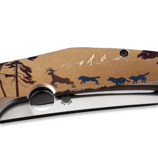 Spyderco SpydieChef CQI fällkniv, dusk hunt C211TIPLS17