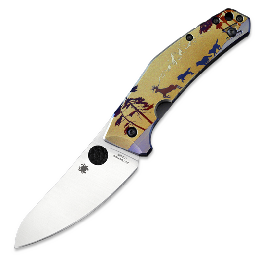 Nóż składany Spyderco SpydieChef CQI, dusk hunt C211TIPLS17