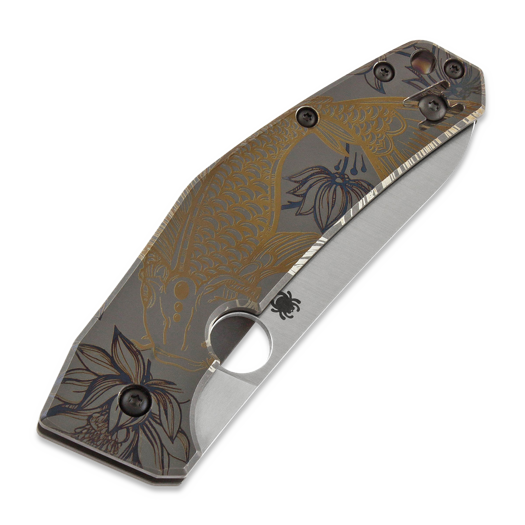 Spyderco SpydieChef CQI foldekniv, gold hakuun C211TIPLS6