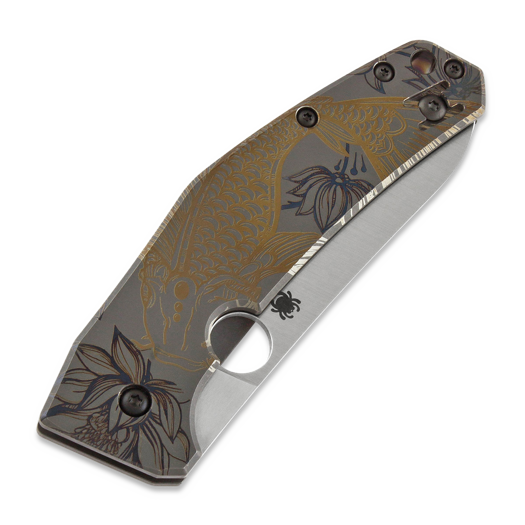 Spyderco SpydieChef CQI fällkniv, gold hakuun C211TIPLS6