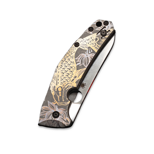 Spyderco SpydieChef CQI foldekniv, gold hakuun C211TIPLS6