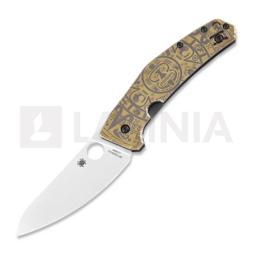 Spyderco SpydieChef CQI sulankstomas peilis, gold maya C211TIPLS12