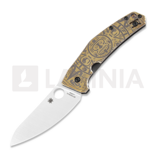 Coltello pieghevole Spyderco SpydieChef CQI, gold maya C211TIPLS12