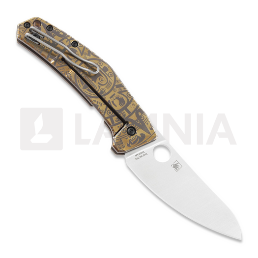 Spyderco SpydieChef CQI sulankstomas peilis, gold maya C211TIPLS12