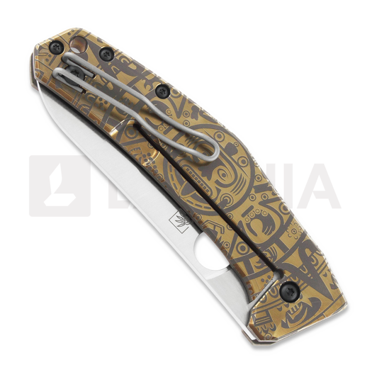 Spyderco SpydieChef CQI sulankstomas peilis, gold maya C211TIPLS12