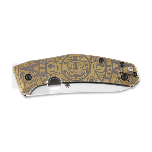 Coltello pieghevole Spyderco SpydieChef CQI, gold maya C211TIPLS12