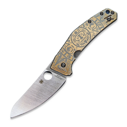 Spyderco SpydieChef CQI sulankstomas peilis, gold maya C211TIPLS12