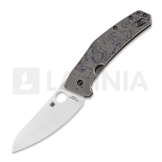 Coltello pieghevole Spyderco SpydieChef CQI, kraken C211TIPLS3