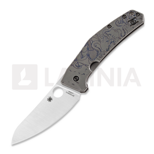 Spyderco SpydieChef CQI סכין מתקפלת, kraken C211TIPLS3