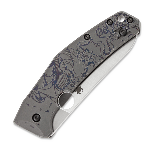 Spyderco SpydieChef CQI fällkniv, kraken C211TIPLS3