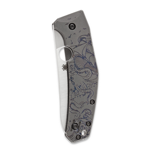 Spyderco SpydieChef CQI fällkniv, kraken C211TIPLS3