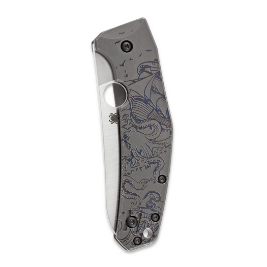 Spyderco SpydieChef CQI kääntöveitsi, kraken C211TIPLS3