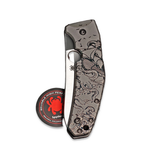 Spyderco SpydieChef CQI kääntöveitsi, kraken C211TIPLS3
