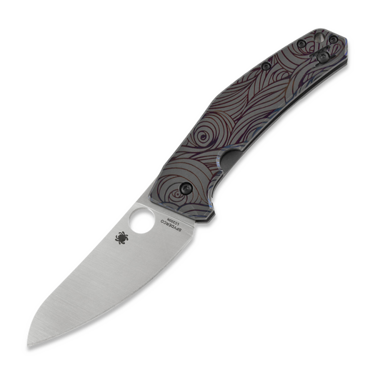 Складний ніж Spyderco SpydieChef CQI, purple currents C211TIPLS11