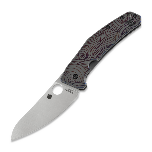 Складной нож Spyderco SpydieChef CQI, purple currents C211TIPLS11