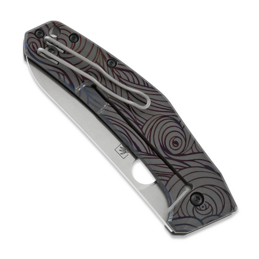 Spyderco SpydieChef CQI fällkniv, purple currents C211TIPLS11