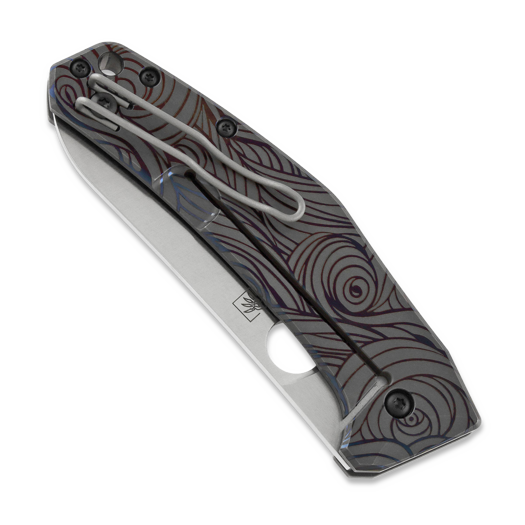 Nóż składany Spyderco SpydieChef CQI, purple currents C211TIPLS11