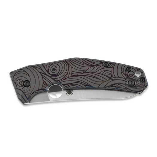 Spyderco SpydieChef CQI foldekniv, purple currents C211TIPLS11