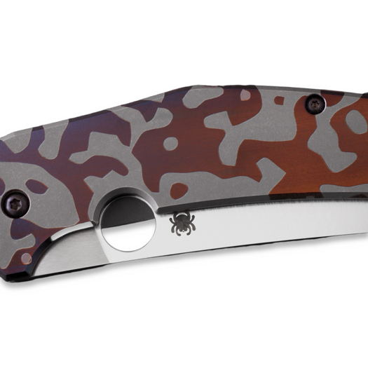 Spyderco SpydieChef CQI 折り畳みナイフ, spillage C211TIPLS