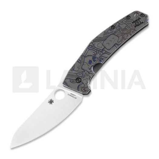 Coltello pieghevole Spyderco SpydieChef CQI, thug life C211TIPLS15