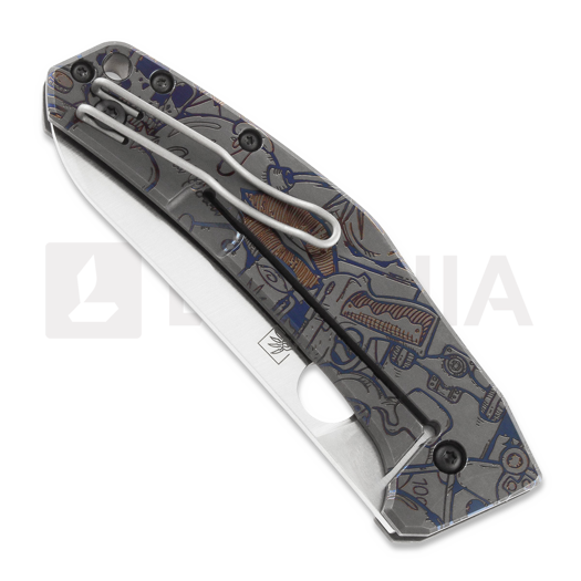 Coltello pieghevole Spyderco SpydieChef CQI, thug life C211TIPLS15