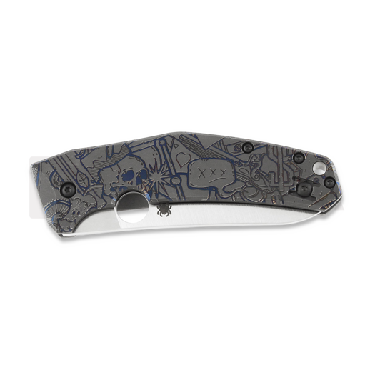 Spyderco SpydieChef CQI sulankstomas peilis, thug life C211TIPLS15