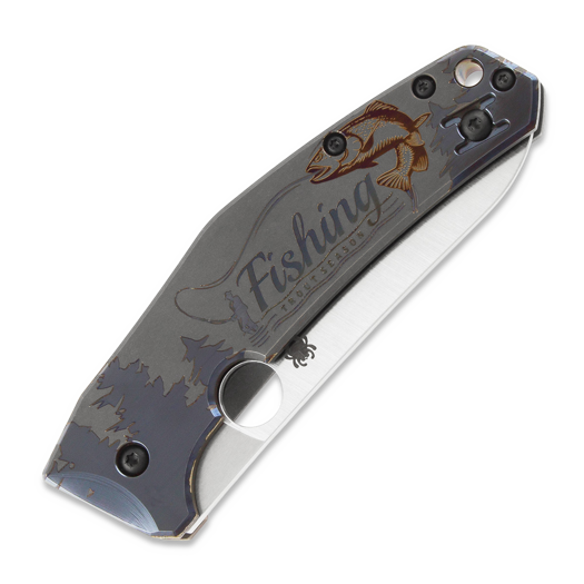 Spyderco SpydieChef CQI sulankstomas peilis, trout season C211TIPLS19