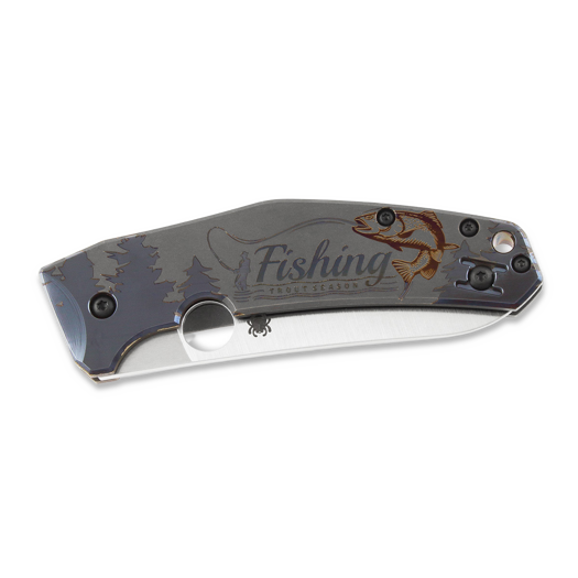 Spyderco SpydieChef CQI sulankstomas peilis, trout season C211TIPLS19