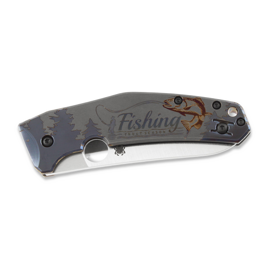 Nóż składany Spyderco SpydieChef CQI, trout season C211TIPLS19