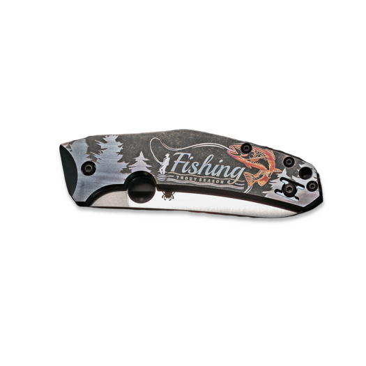 Nóż składany Spyderco SpydieChef CQI, trout season C211TIPLS19