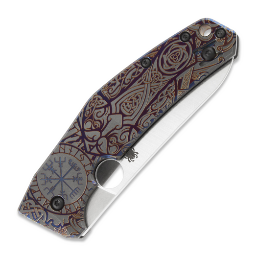 Couteau pliant Spyderco SpydieChef CQI, viking C211TIPLS16