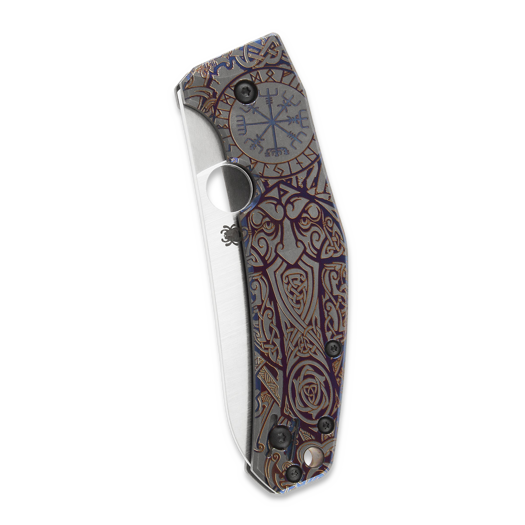 Couteau pliant Spyderco SpydieChef CQI, viking C211TIPLS16