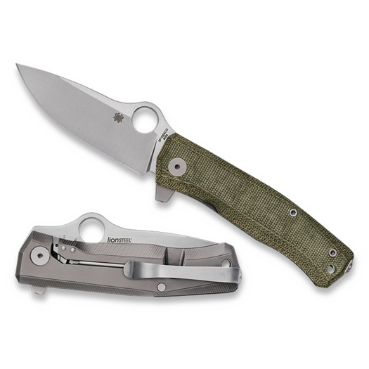 Spyderco Spymyto, Green Micarta FLASH BATCH C265MTIP