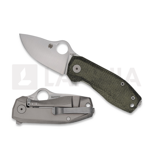 Spyderco SpyNano FLASH BATCH 折り畳みナイフ C268MTIP