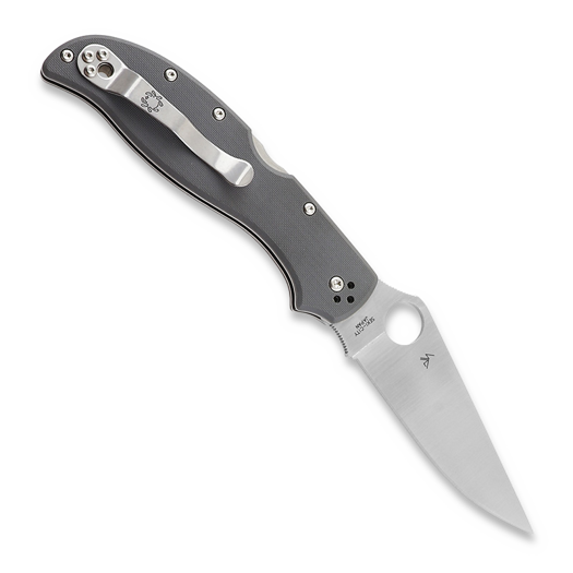 Spyderco Strech 2 XL Grey G-10 CPM CRU-WEAR kääntöveitsi 258GPGYCW