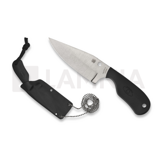 Spyderco Subway Bowie peilis, kabinamas ant kaklo FB48PBK