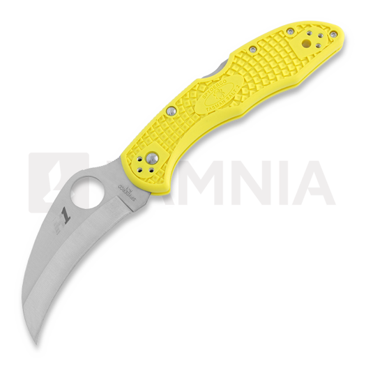 Spyderco Tasman Salt 2 fällkniv, gul C106PYL2