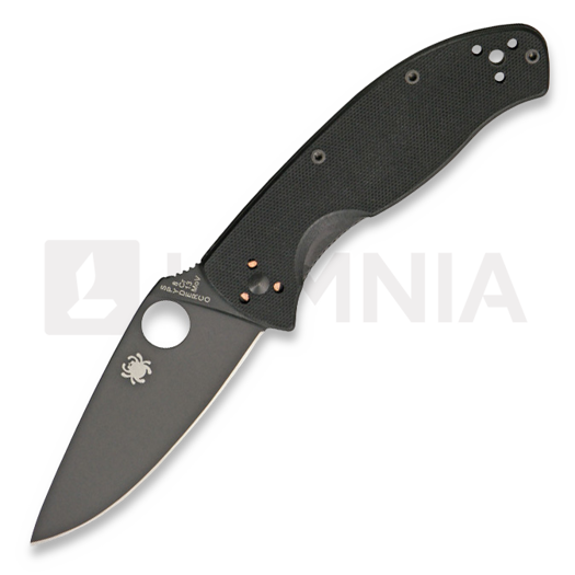 Spyderco Tenacious 접이식 나이프, 검정 C122GBBKP