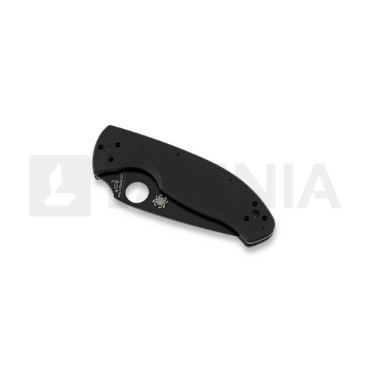 Spyderco Tenacious kääntöveitsi, musta, combo terä C122GBBKPS