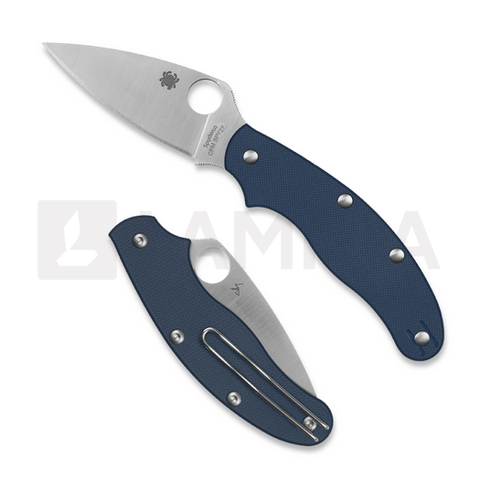 Spyderco UK Penknife Cobal Blue G10 CPM SPY27 折り畳みナイフ C94GPCBL