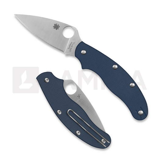Spyderco UK Penknife Cobal Blue G10 CPM SPY27 Taschenmesser C94GPCBL