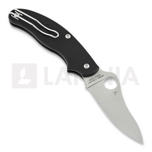 Spyderco UK Penknife Drop Point kääntöveitsi C94PBK3