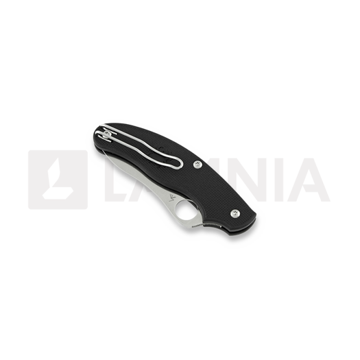 Spyderco UK Penknife Drop Point sulankstomas peilis C94PBK3