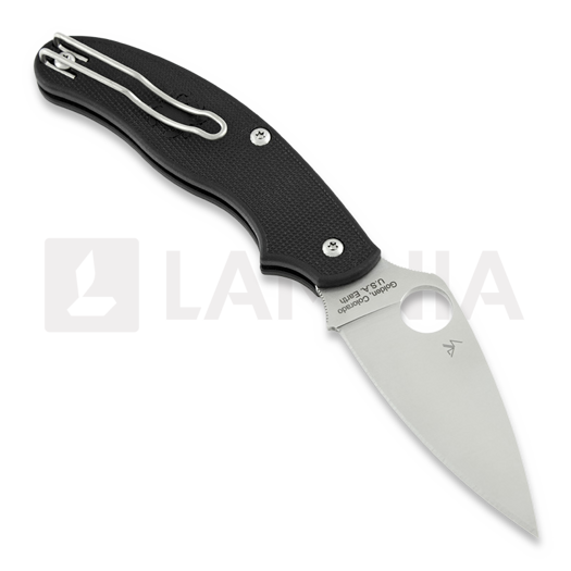 Spyderco UK Penknife Leaf Shape folding knife C94PBK