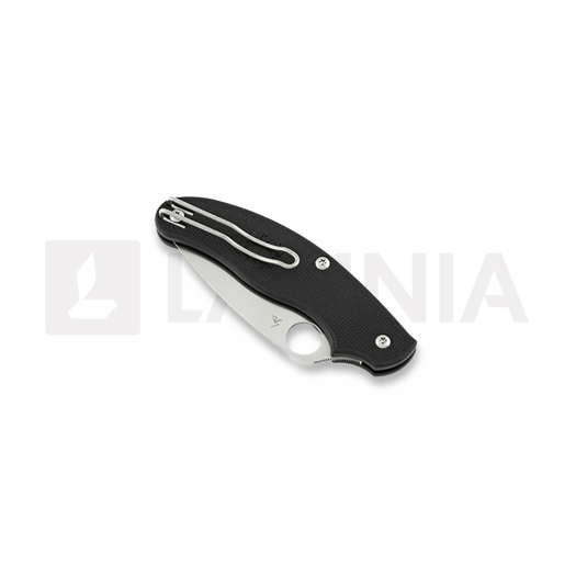 Spyderco UK Penknife Leaf Shape folding knife C94PBK