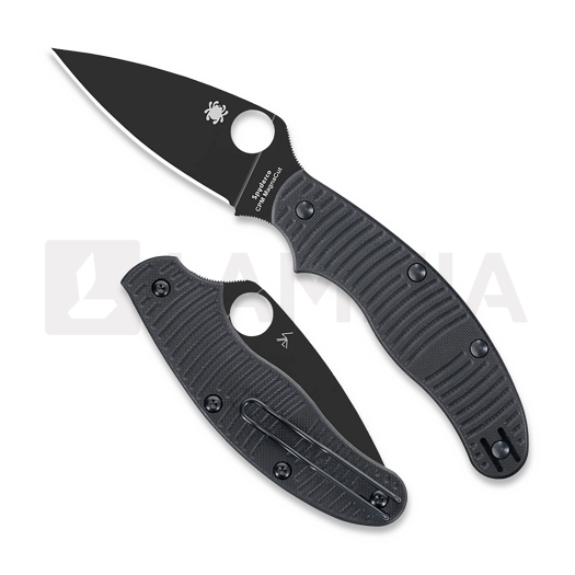 Skladací nôž Spyderco UK Penknife Salt Black MagnaCut, black G10 C94GMCBKP