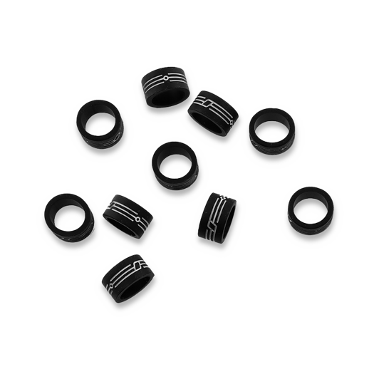 Squid Industries Black Bite Handle Indicator, Pack of 10