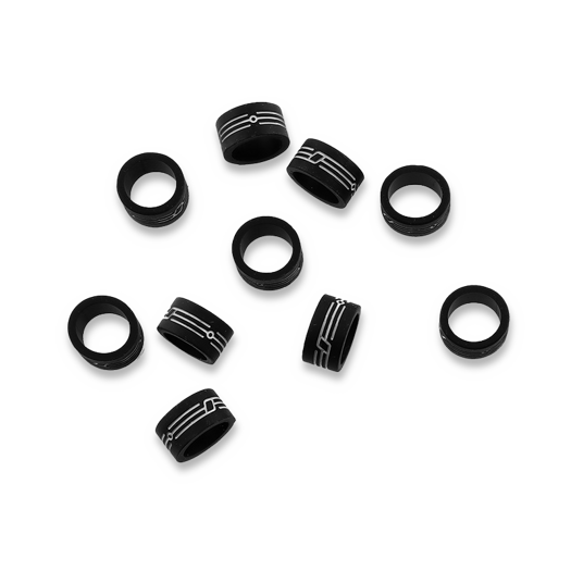 Squid Industries Black Bite Handle Indicator, Pack of 10